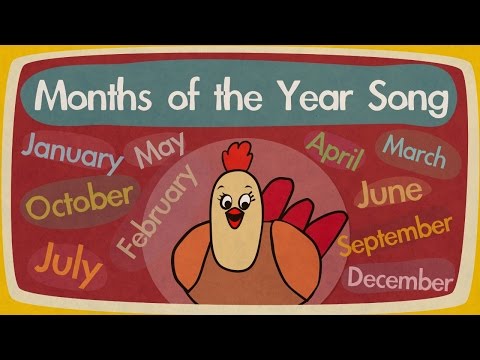 The Months Chant with The Super Simple Puppets | Learn The Months! | Super Simple Songs