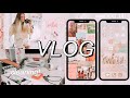 VLOG: shopping for my room next year, iOS 14 summer look, starbucks, + more! 🌿