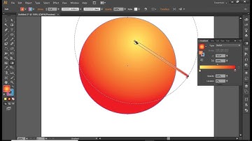 How to use gradient tool in Adobe illustrator | Illustrator bangla tutorial for begenners