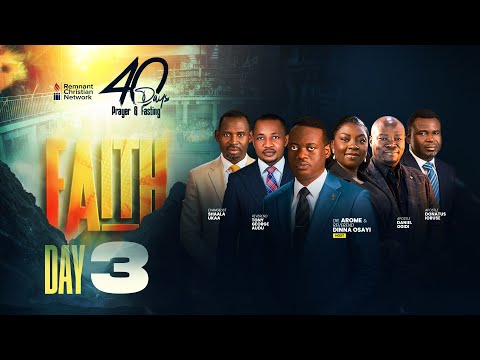 40 DAYS OF PRAYER AND FASTING || FAITH || DAY 3 || REV. TONY AUDU || 7TH JAN. 2026