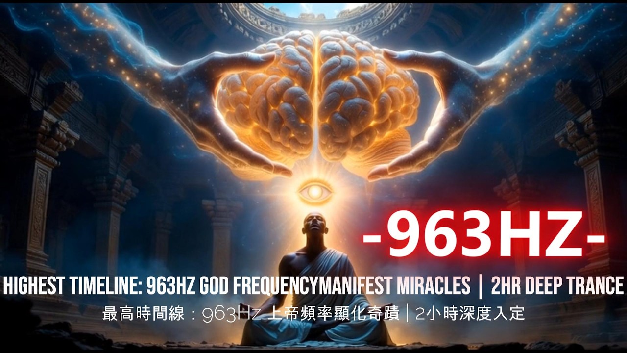 963Hz | Highest Timeline Shifting - Manifest Anything Immediately | 963Hz 上帝頻率：顯化奇蹟與豐盛