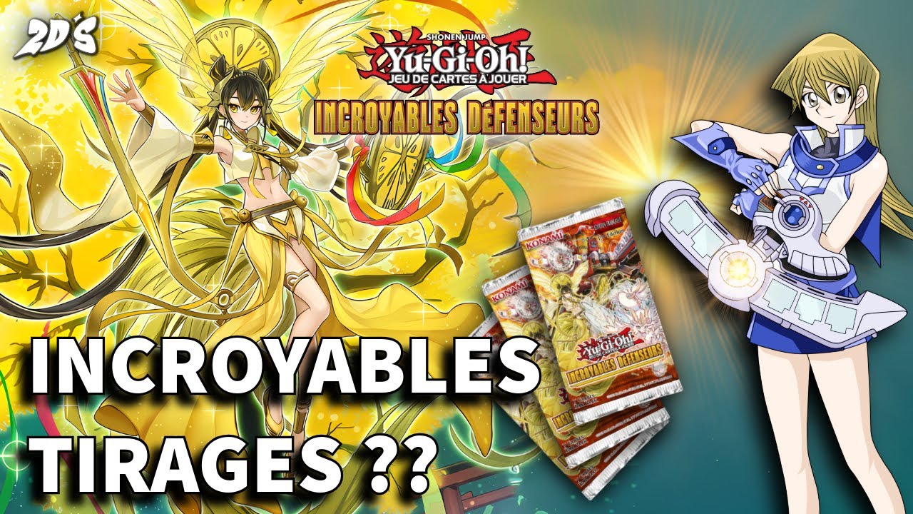 REDÉCOUVERTE INCROYABLE ! - Ouverture 10 Boosters "Incroyables Défenseurs"