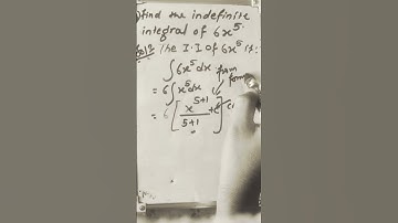 Indefinite integral class 11 maths question answer