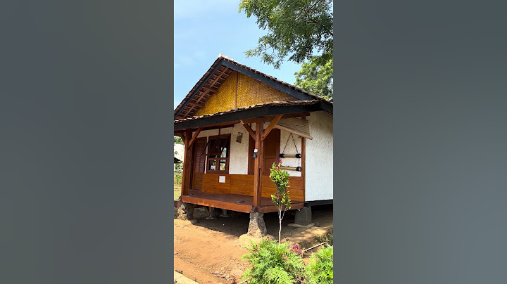 Menginap di Rumah Adat Sunda Pasti Nyaman banget guys, Cobain deh.