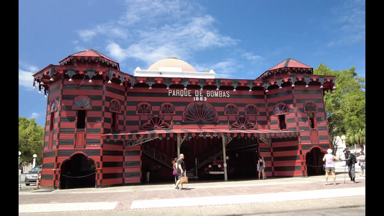 Ponce - Puerto Rico Silent Walking Tour 4K