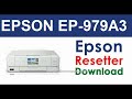 Reset Epson EP-979A3 - xử lý Lỗi 2 Đèn Đỏ, Phần mềm reset EP-979A ADJPROG