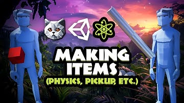 Creating Items for Your Multiplayer Survival Game | Unity Tutorial