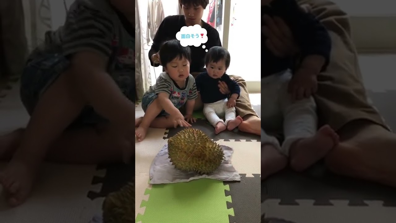 First time see Durian😄