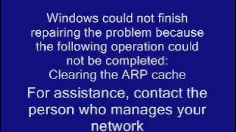 How To Clear The ARP Cache