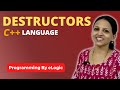 Destructors In C++ Language | eLogic Classes