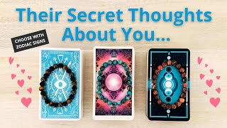 🔥WHAT ARE THEY SECRETLY THINKING ABOUT YOU? 💘 PICK A CARD 🌹 LOVE TAROT READING 😍 TIMELESS