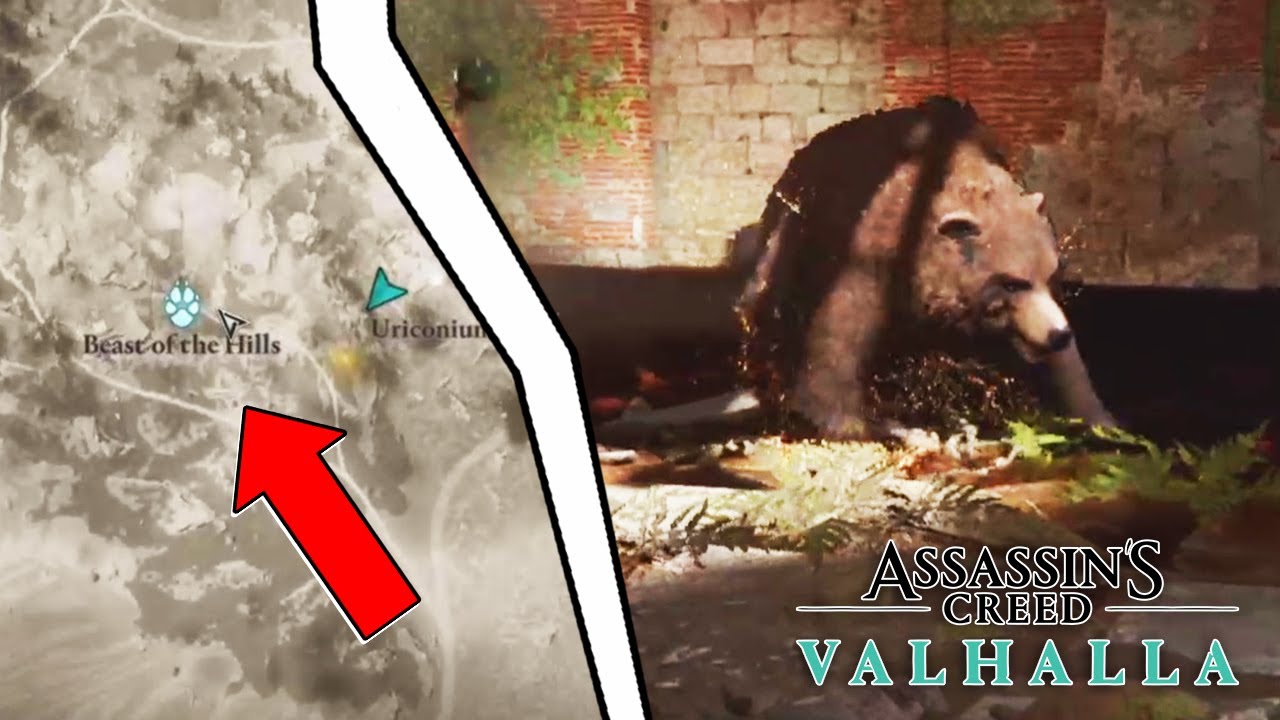"Beast of the Hills" Legendary Animal Location Guide Assassin's Creed