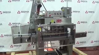 Kaps-All A 6 Spindle Capper with Cap Feeder SIGMA Equipment