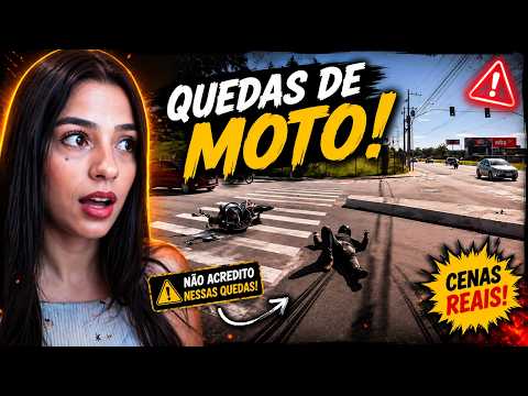 MOTOCAS EM APUROS 😨 REACT DE QUEDAS