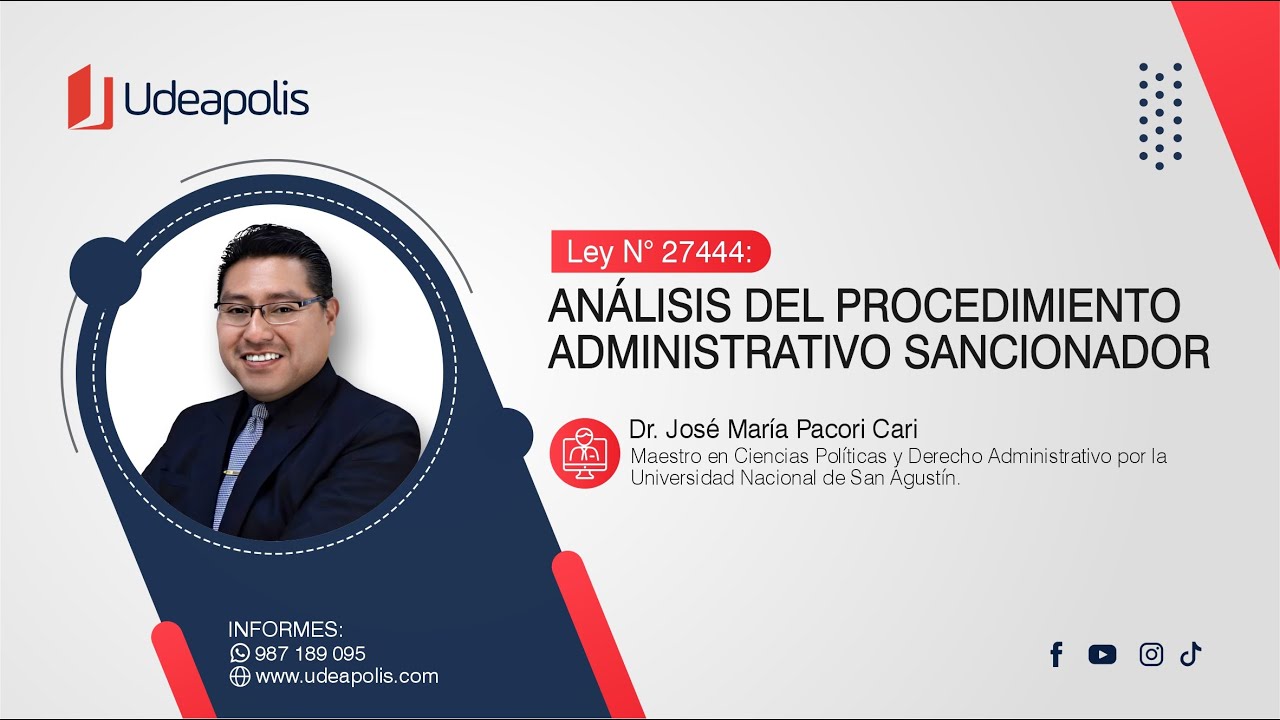 Análisis del Procedimiento Administrativo Sancionador | José María Pacori Cari