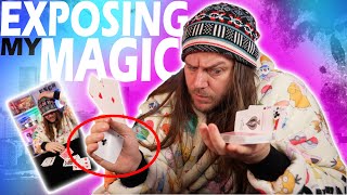 Exposing How I Made My Shorts CARD TRICK!! - day 131