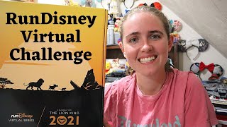 RunDisney Virtual 5k Challenge 2021 Medal Unboxing | The Lion King