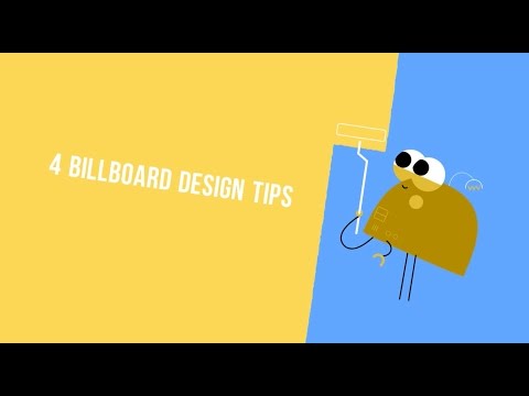 4 Billboard Design Tips