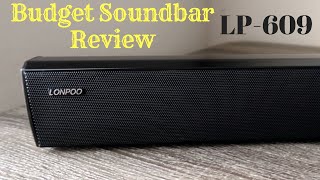 LP 609 Soundbar Review 🔈🔉🔊 | Lonpoo