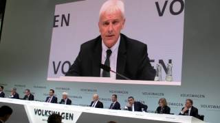 VW-Pressekonferenz: Volkswagen verdient wieder Milliarden 2017 Volkswagen National After Sales Conference