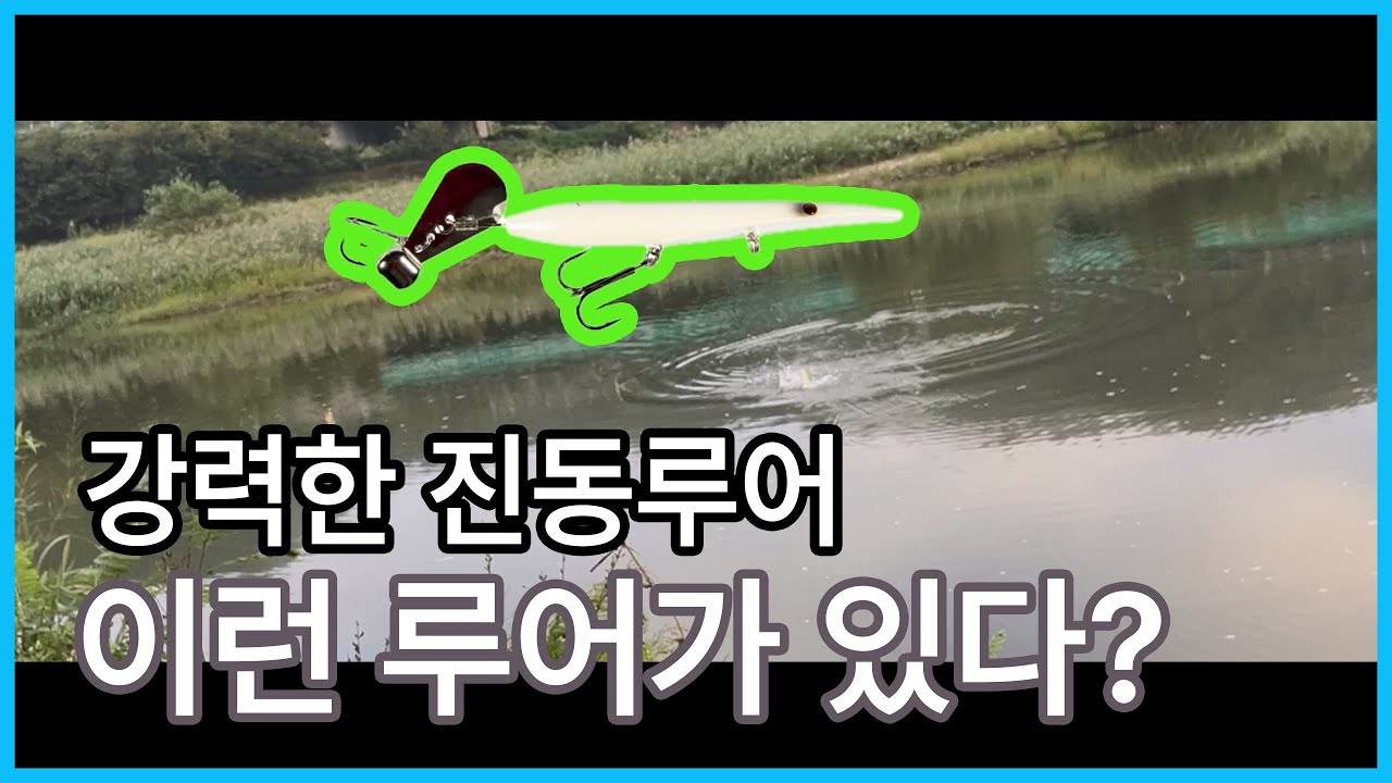 【배스낚시】 독특한 탑워터 루어 가져왔습니다. 지금 재밌을꺼 같아요  bass fishing 釣り