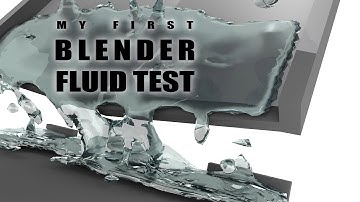 Blender 3D : Fluid Dynamics Test