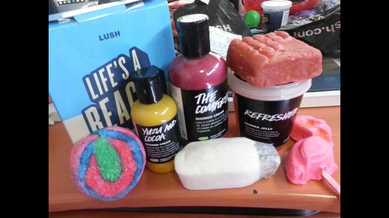 Lush Boxing day/New Product Haul YouTube