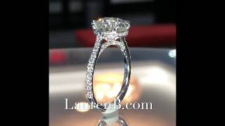3 carat Round Diamond Engagement Ring
