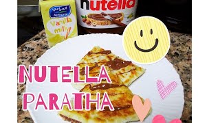 Nutella Paratha | Easy Recipe by Jean1980 Infante 29 views 2 years ago 2 minutes, 50 seconds