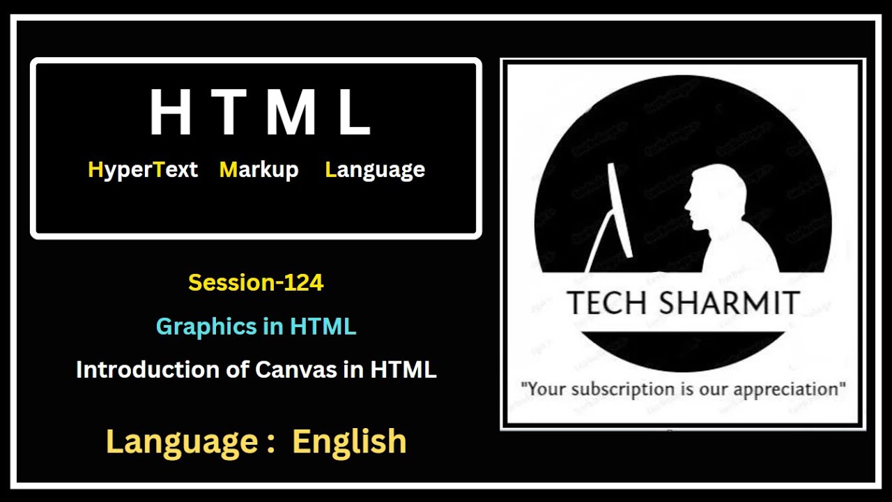 HTML Graphics | Introduction of canvas Element in HTML (Session-124 ...