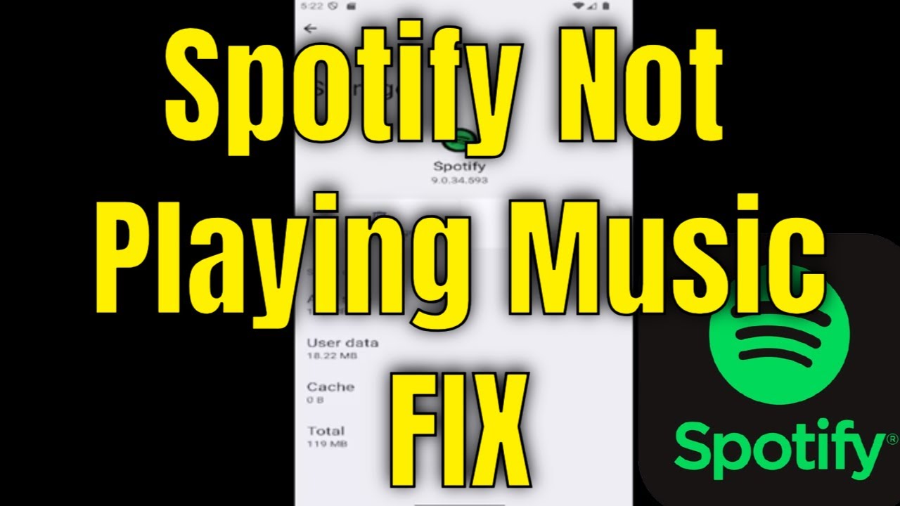 How to Fix Spotify Not Playing Music [Solution] - YouTube