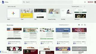 Customizing Titles, Headers, and Themes on Google Sites
