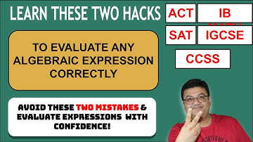 How to evaluate algebraic expressions without error?