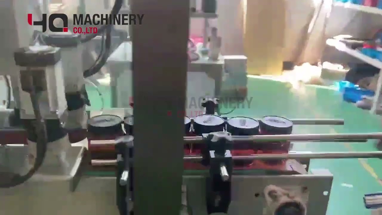 automatic chuck capping machine with plastic jar lid sorting feeder  