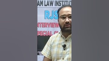 #RJS MOCK INTERVIEW # JUDICIARY #