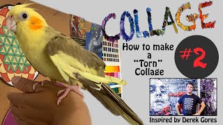 HOW TO MAKE A TORN COLLAGE Lesson #2