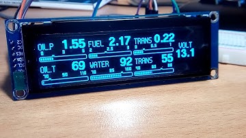 Arduino oled ssd1322 3.12" test3
