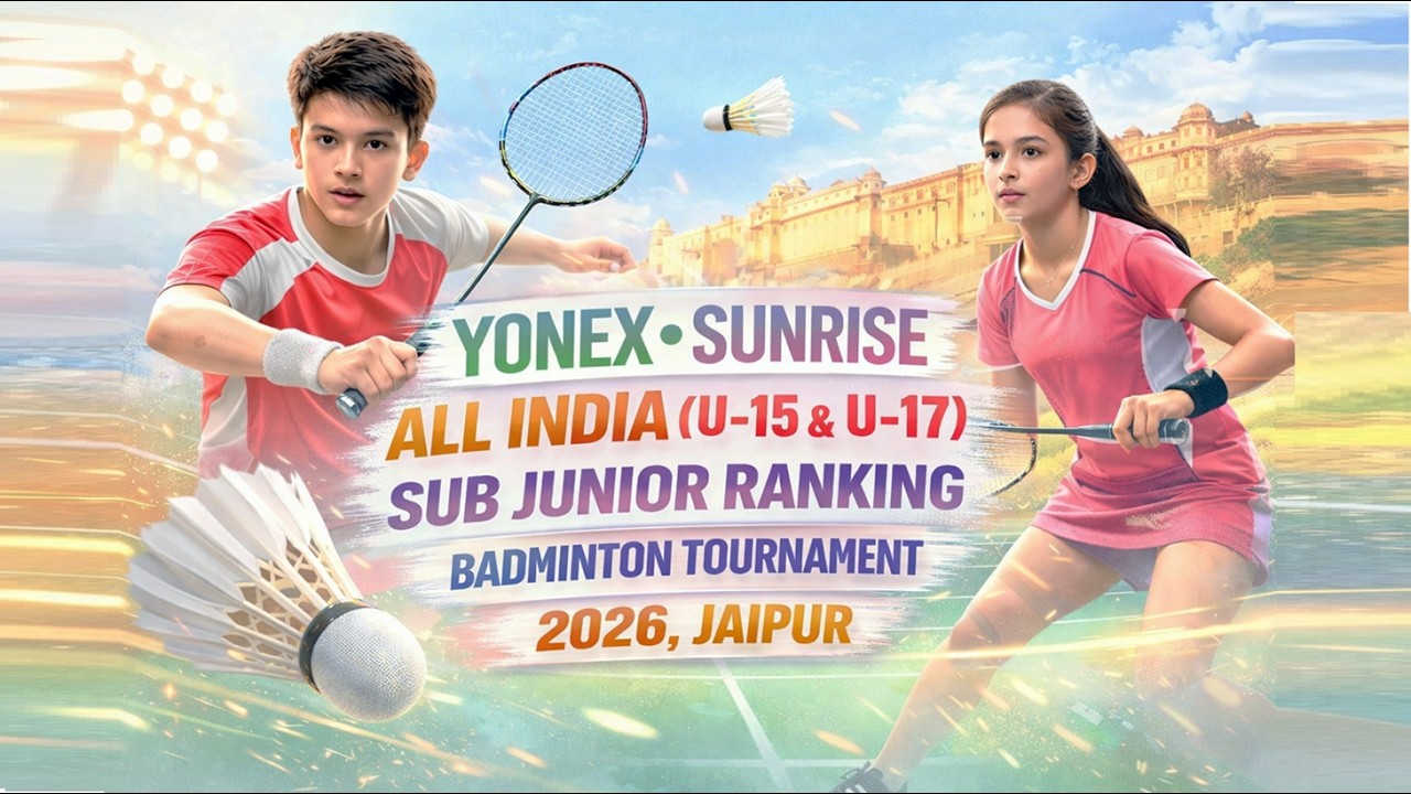 Day 6 | Court 9 | Yonex Sunrise All India Sub Junior Ranking Badminton Tournament 2026 | Jaipur