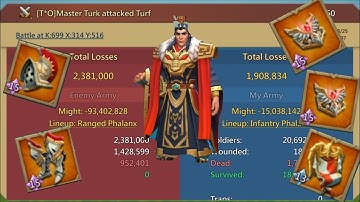 Eating Rally with 20m troops comp, Rally Trap, || Lords Mobile Rally Trap