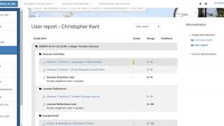How to check Moodle grades