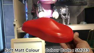 Aikka SM213 Pearlized Colour   AK1075 Soft Matt Clearcoat for Car Spray Painting - Matte Colour