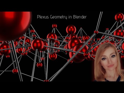 Plexus Geometry in Blender