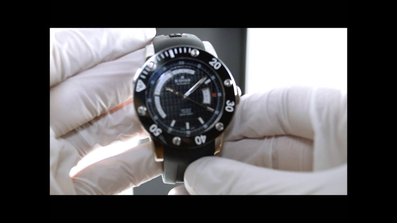 Edox Class 1 Day Date 83005 TIN NIN - SeriousWatches.com