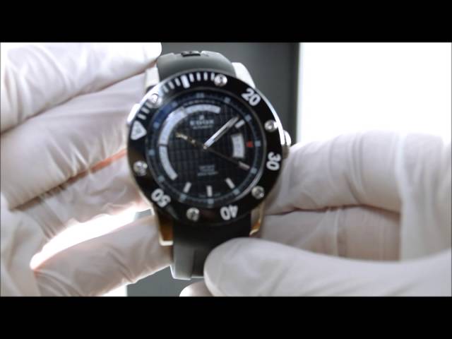 Edox Class 1 Day Date 83005 TIN NIN - YouTube EDOX 83005-TIN NIN2