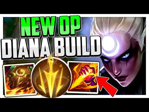 NEW EASY DIANA JUNGLE BUILD TURNS HER INTO A S+ TIER JUNGLER! - League of Legends