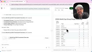 Build a World Cup dashboard with AI in Omni