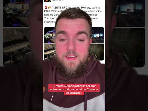 ۳۹ نفر در برخورد دو قطار در اسپانیا کشته شدند