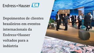Depoimentos de clientes da Endress+Hauser Brasil em eventos internacionais voltados para a indústria
Clientes marcaram presença em alguns dos eventos globais da Endress+Hauser – Global Forum e VIP Seminar – e compartilharam experiências positivas que reforçam a força da parceria e a inovação no setor industrial.
Assista o vídeo e saiba mais. Depoimentos de clientes da Endress+Hauser Brasil em eventos internacionais voltados para a indústria