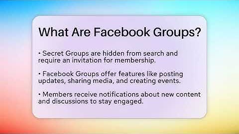 What Are Facebook Groups? - Everyday-Networking