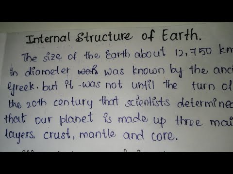 structure of the earth essay